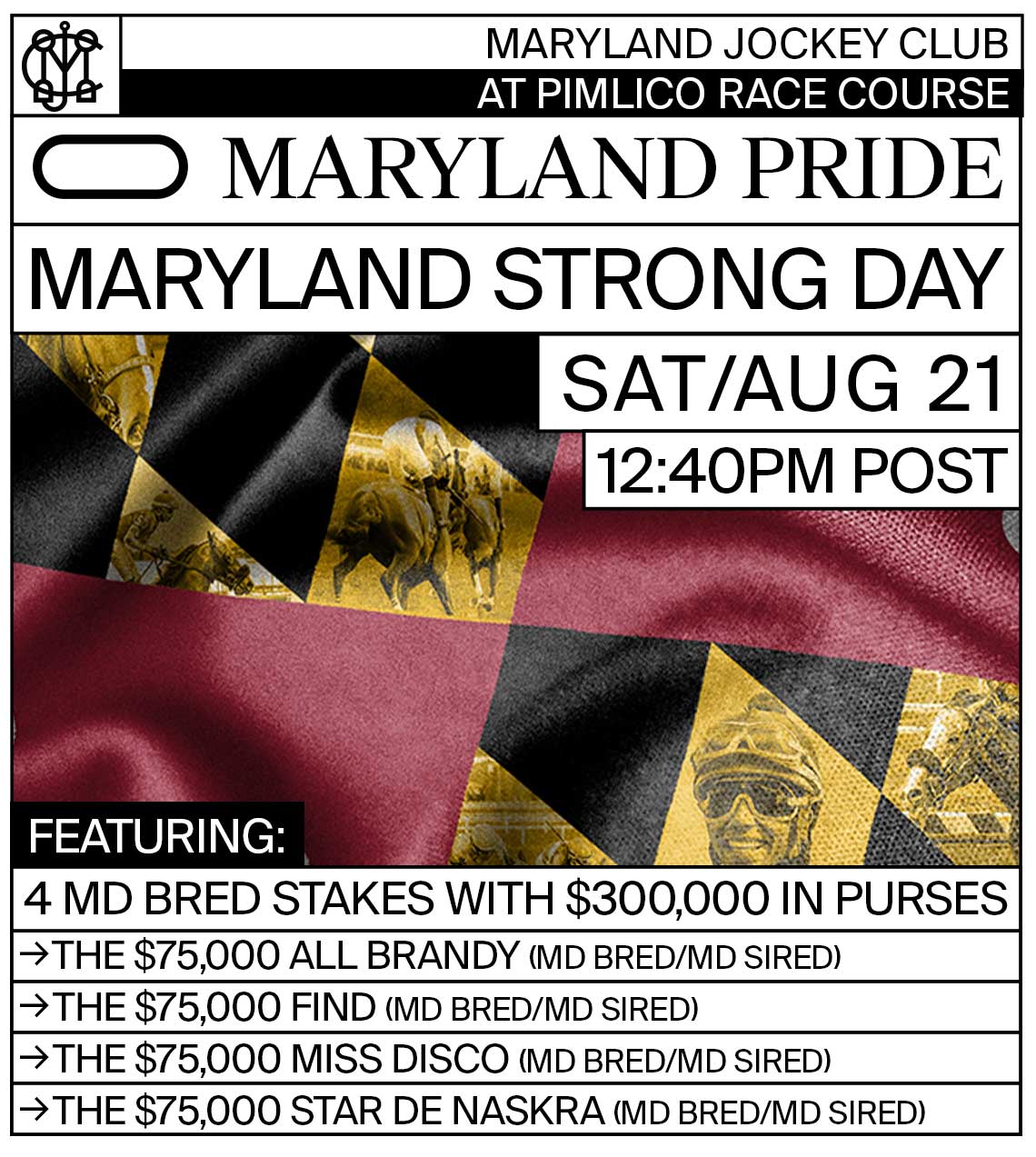 Maryland Pride / Maryland Strong Day Pimlico
